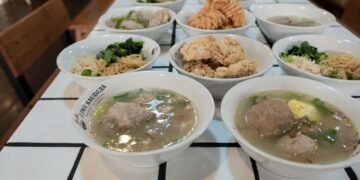 Hidangan Bakso Lima Saudara.(Foto: Humas Pemkot Bandung)