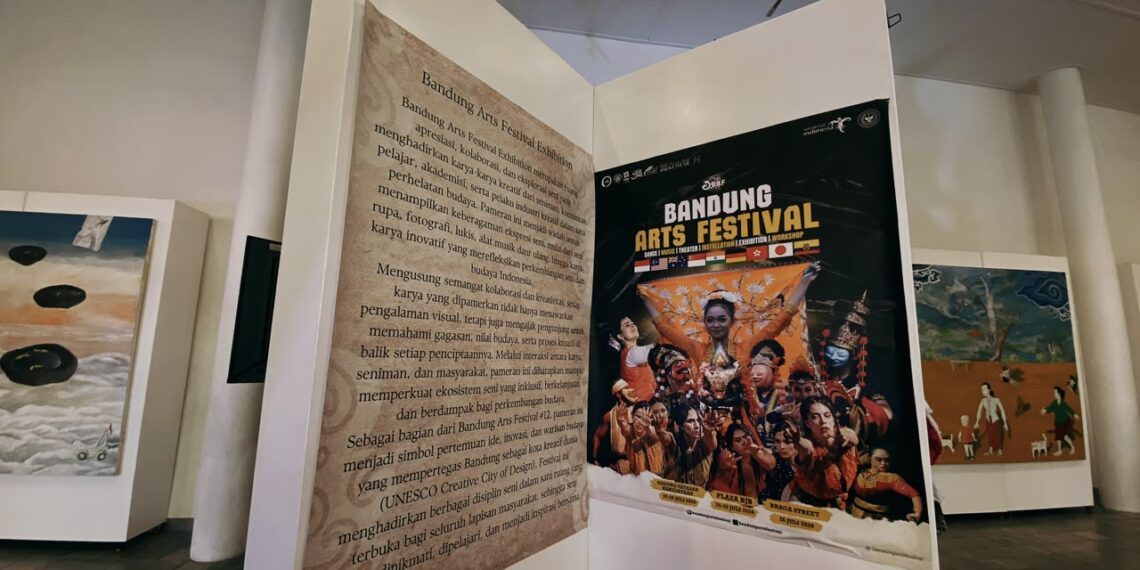Bandung kembali menghadirkan ruang apresiasi seni dan budaya melalui penyelenggaraan Bandung Arts Festival (BAF) #12 di Gedung Pusat Kebudayaan (GPK), Sabtu 25 Juli 2026.(Foto: Humas Pemkot Bandung)
