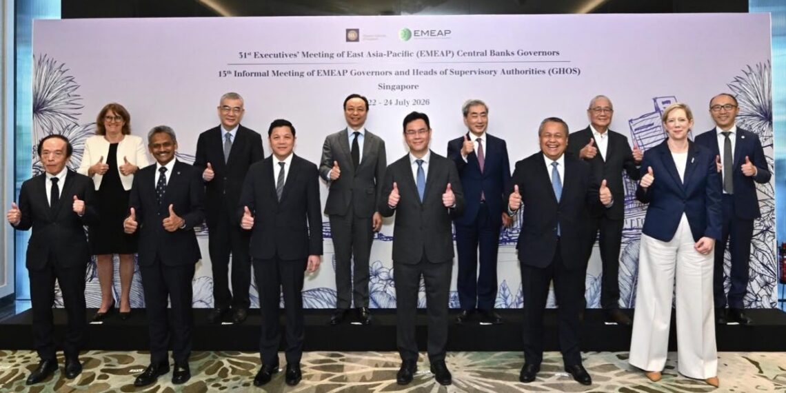 Gubernur Bank Sentral kawasan Asia Pasifik yang tergabung dalam Executive Meeting of East Asia-Pacific Central Banks (EMEAP) sepakat memperkuat tata kelola adopsi kecerdasan artifisial (artificial intelligence/AI) di bank sentral.(Foto: Dok. Bank Indonesia)