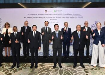 Gubernur Bank Sentral kawasan Asia Pasifik yang tergabung dalam Executive Meeting of East Asia-Pacific Central Banks (EMEAP) sepakat memperkuat tata kelola adopsi kecerdasan artifisial (artificial intelligence/AI) di bank sentral.(Foto: Dok. Bank Indonesia)