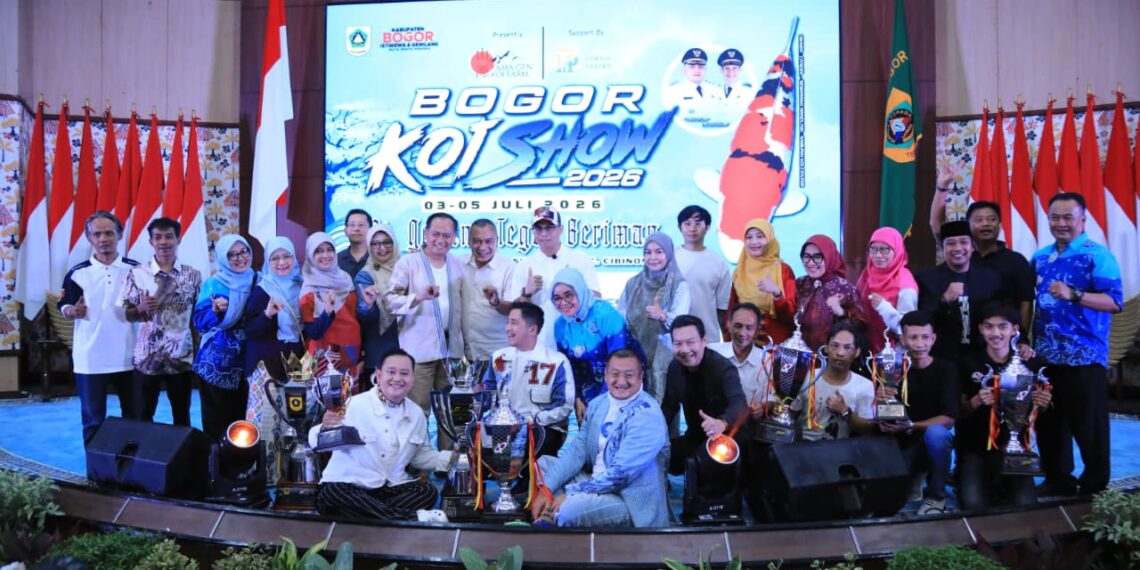 Bogor Koi Show.(Foto: Diskominfo Kab Bogor)