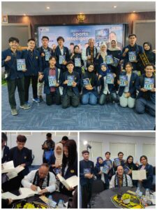KONI atau Komite Olahraga Nasional Indonesia Pusat secara resmi meluncurkan buku “Sports Intelligence” di Unesa Surabaya.(Foto: KONI Pusat)