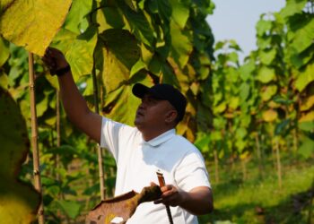 Rudy Susmanto di Hutan Kota Pakansari.(Foto: Humas Pemkab Bogor)