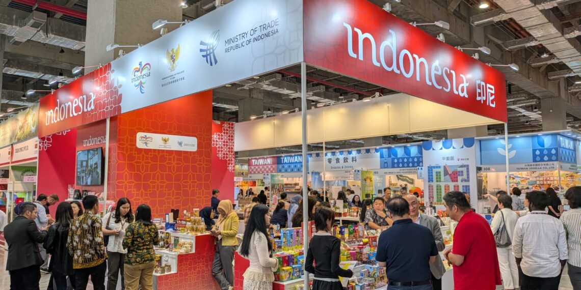 Produk pangan Indonesia membukukan potensi transaksi sebesar USD 5 juta atau setara Rp89,5 miliar di Food Taipei Mega Show 2026.(Foto: Dok. Kemendag)