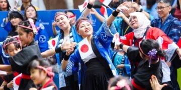 Delegasi Jepang di Festival Asia Afrika 2026.(Foto: Humas Pemkot Bandung)