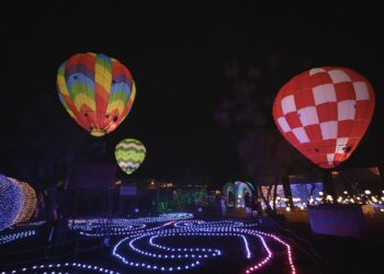 Garden Glow di Sky Level Paris Van Java Kota Bandung.(Foto: Humas Pemkot Bandung)