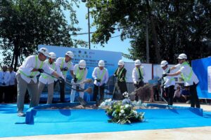 Groundbreaking Indonesia Mass Transit Project (Mastran).(Foto: Humas Pemkot Bandung)