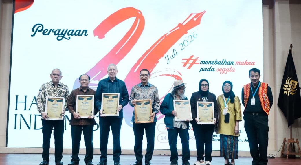 Peringatan Hari Puisi Indonesia.(Foto: Humas Kemenbud)