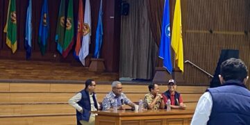 Wali Kota Bandung, Muhammad Farhan menghadiri musyawarah pemilihan Ketua IKA Unpad kepengurusan Kota Bandung di Graha Sanusi Hardjadinata Unpad, Sabtu 25 Juli 2026.(Foto: Humas Pemkot Bandung)