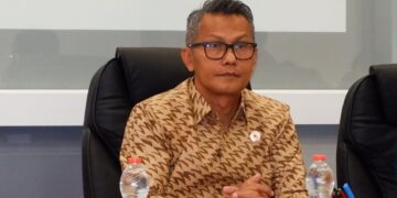 Juru Bicara Kementerian Perindustrian Febri Hendri Antoni Arief memaparkan kinerja manufaktur Indonesia.(Foto: Istimewa)