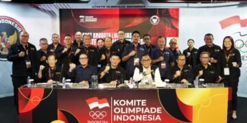 Kemenpora RI mengapresiasi Rapat Anggota Luar Biasa (RALB) Komite Olimpiade Indonesia Tahun 2026 sebagai langkah nyata mewujudkan prestasi olahraga yang lebih gemilang di pentas dunia.(foto:raiky/kemenpora.go.id)