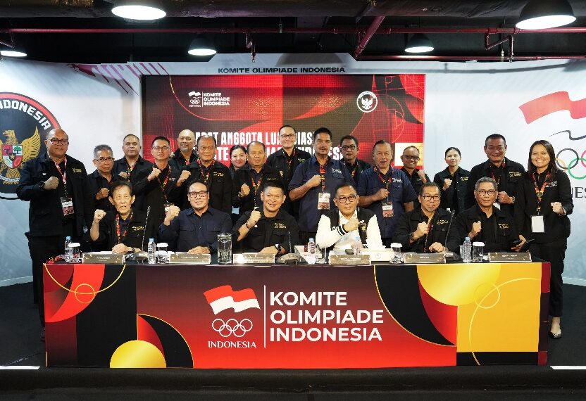 Kemenpora RI mengapresiasi Rapat Anggota Luar Biasa (RALB) Komite Olimpiade Indonesia Tahun 2026 sebagai langkah nyata mewujudkan prestasi olahraga yang lebih gemilang di pentas dunia.(foto:raiky/kemenpora.go.id)