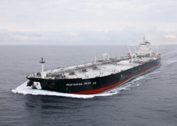 Kapal tanker Pertamina Pride.(Foto: Dok. Pertamina)