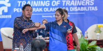 Kemenpora menggelar Training of Trainers (ToT) Penggerak Olahraga Disabilitas di Kota Semarang, Jawa Tengah pada 25-26 Juli 2026.(foto:Yayan/kemenpora.go.id)