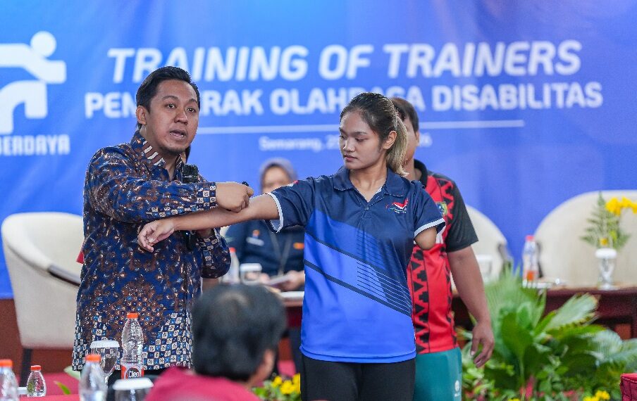 Kemenpora menggelar Training of Trainers (ToT) Penggerak Olahraga Disabilitas di Kota Semarang, Jawa Tengah pada 25-26 Juli 2026.(foto:Yayan/kemenpora.go.id)