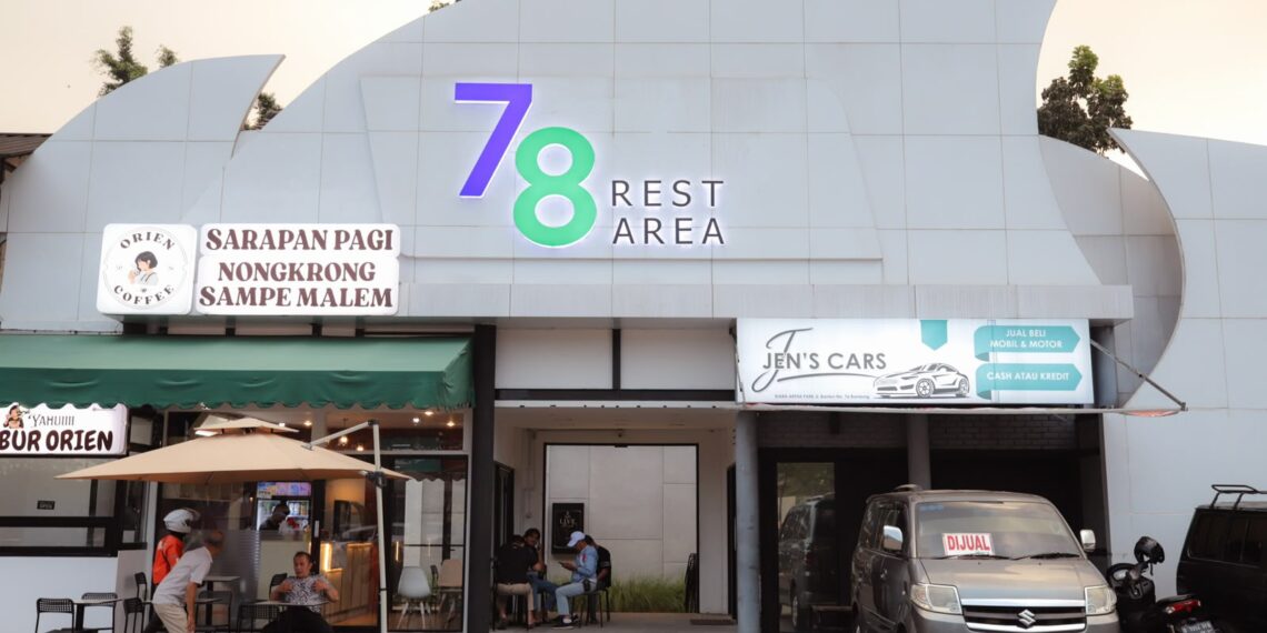 Rest Area Kiara Artha Park.(Foto: Humas Pemkot Bandung)