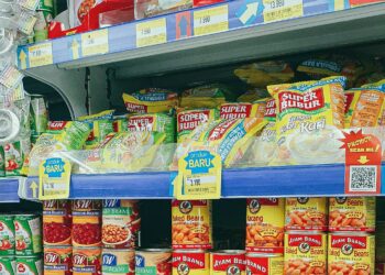 Makanan atau bahan makanan di minimarket.(Foto: Pexels)