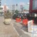 Manhole di kawasan Simpang Lima Jalan Gatot Subroto, Kota Bandung.(Foto: Humas Pemkot Bandung)