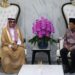Menag Nasaruddin Umar (kanan) dan Duta Besar Kerajaan Arab Saudi untuk Republik Indonesia, Faisal Abdullah H. Amodi (kiri).(Foto: Humas Kemenag)