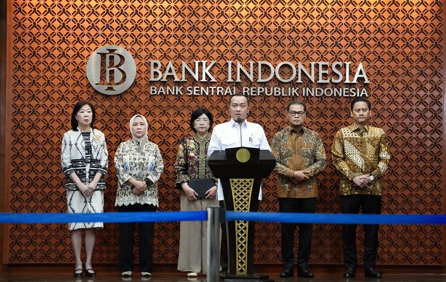 Menteri Sekretaris Negara (Mensesneg) Prasetyo Hadi menyampaikan bahwa Presiden Prabowo Subianto menerima pengunduran diri Perry Warjiyo sebagai Gubernur Bank Indonesia.(Foto: Setneg)