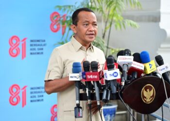 Menteri Energi dan Sumber Daya Mineral (ESDM) Bahlil Lahadalia.(Foto: Setneg)