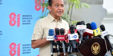 Menteri Energi dan Sumber Daya Mineral (ESDM) Bahlil Lahadalia.(Foto: Setneg)