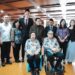 Menpora Erick Thohir menghadiri pengambilan sumpah/janji setia pewarganegaraan RI kepada atlet sepak bola Mitchell Lee Baker di Gedung Dirjen Administrasi Hukum Umum (AHU), Kemenkum, Jakarta Selatan, Senin (13/7) siang.(foto:Andre/kemenpora.go.id)