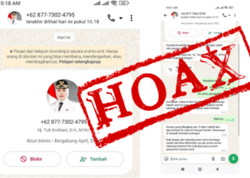Modus penipuan catut nama Wakil Bupati Kuningan.(Image: Diskominfo Kab. Kuningan)
