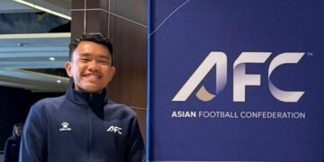 Naufal Adya Fairuski, wasit asal Bogor, Jawa Barat, resmi menyandang status sebagai AFC Elite Referee setelah dinyatakan lulus dari program AFC Referee Academy Batch 5.(Foto: Website PSSI)