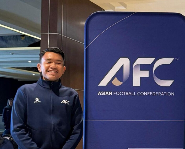 Naufal Adya Fairuski, wasit asal Bogor, Jawa Barat, resmi menyandang status sebagai AFC Elite Referee setelah dinyatakan lulus dari program AFC Referee Academy Batch 5.(Foto: Website PSSI)
