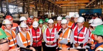 Kepala SKK Migas Djoko Siswanto memaparkan aksi korporasi North Hub Development.(Foto: Humas ESDM)