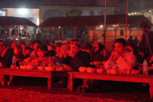 Helatan Budaya Nyanet Festival 2026 yang diselenggarakan di Lapangan Situgede, Desa Cigedug, Kecamatan Cigedug, Kabupaten Garut, Kamis (30/7/2026) malam.(Foto: Muhamad Azi Zulhakim/Diskominfo Kab. Garut)