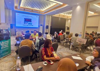 Kementerian Pariwisata (Kemenpar) menyelenggarakan Sales Mission (Misi Penjualan) Wisata Open Trip Pasar Domestik sebagai upaya memperkuat ekosistem pariwisata nasional sekaligus mendorong masyarakat agar semakin banyak berwisata di dalam negeri melalui pilihan paket wisata yang berkualitas, terjangkau, dan sesuai dengan kebutuhan berbagai segmen pasar.(Foto: Humas Kemenpar)