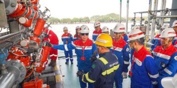 PT Pertamina Patra Niaga Regional Jawa Bagian Barat (JBB) menerima kunjungan kerja Komisaris Utama PT Pertamina (Persero) Mochamad Iriawan ke Integrated Terminal (IT) Jakarta dan Rest Area KM 57A Tol Jakarta–Cikampek pada Rabu (8/7/2026).(Foto: Istimewa)