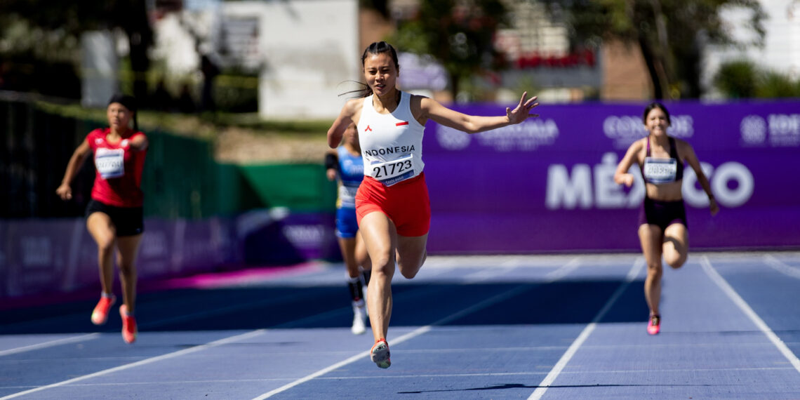 Atlet para atletik Indonesia juga sukses pecahkan rekor dunia dan pecah rekor Asia. (foto: NPC Indonesia/Kemenpora)