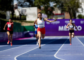 Atlet para atletik Indonesia juga sukses pecahkan rekor dunia dan pecah rekor Asia. (foto: NPC Indonesia/Kemenpora)