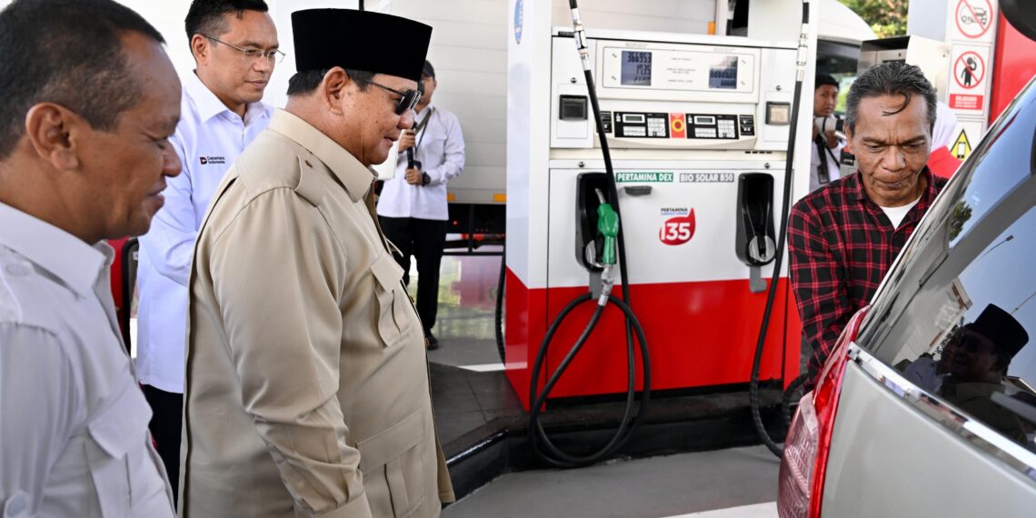 Peluncuran Biodiesel B50.(Foto: Dok. Setneg)