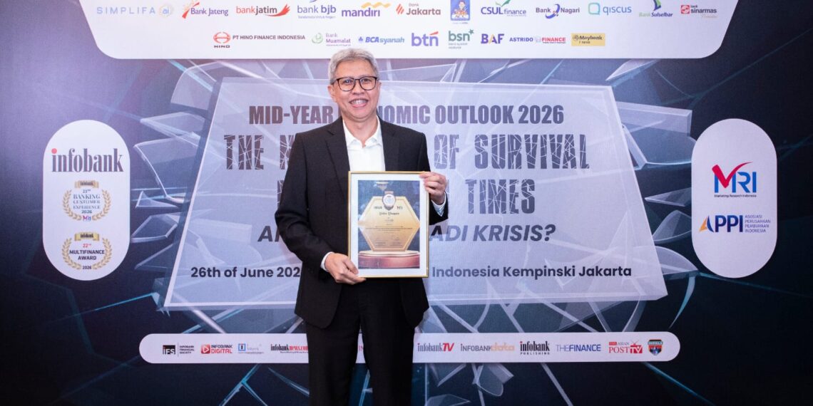 bank bjb Borong Penghargaan di Ajang INFOBANK MRI BANKING SERVICE EXCELLENCE 2026.(Foto: Dok. bank bjb)