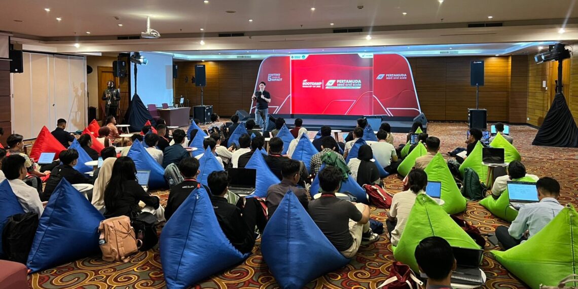 Salah satu sesi dalam program Pertamuda.(Foto: Dok. Pertamina.com)