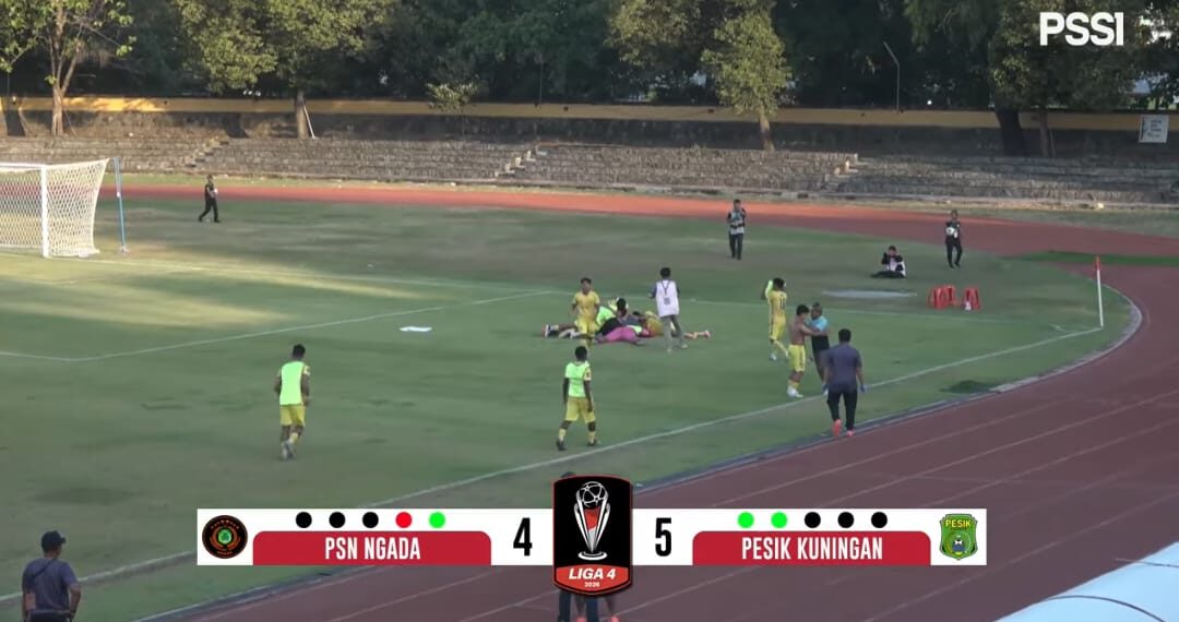 Pesik Kuningan Vs PSN Ngada.(Image: Humas Pemkab Kuningan)