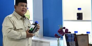 Presiden Prabowo Subianto mengatakan Indonesia berhasil menjadi negara pertama di dunia yang menghasilkan B50.(Foto: Setneg)