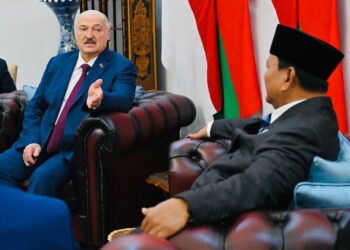 Presiden Republik Indonesia Prabowo Subianto dan Presiden Republik Belarus Aleksandr Lukashenko.(Foto: Setneg)