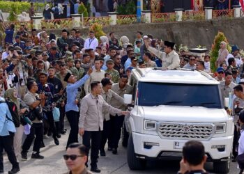 Presiden Prabowo di Lombok NTB.(Foto: Setneg)