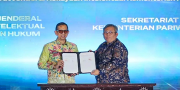 Sinergi Kemenpar dan Kemenkum perkuat perlindungan kekayaan intelektual sektor pariwisata.(Foto: Dok. Kemenpar)