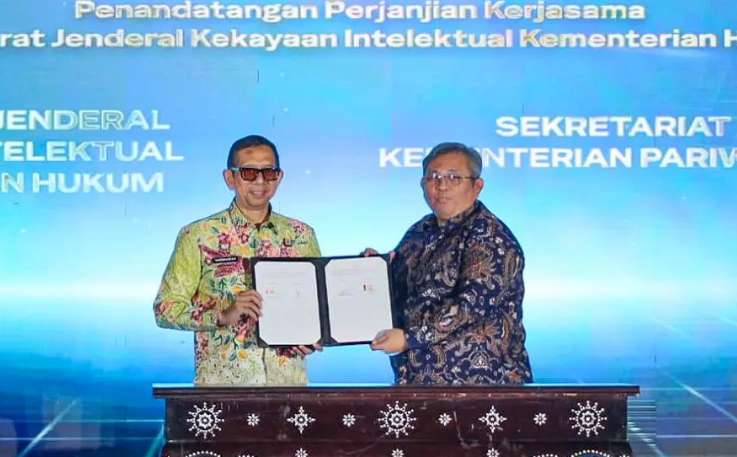 Sinergi Kemenpar dan Kemenkum perkuat perlindungan kekayaan intelektual sektor pariwisata.(Foto: Dok. Kemenpar)