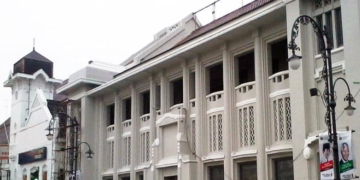 Museum Musik rencananya akan menempati aset Jiwasraya di Jalan Asia-Afrika Bandung.(Foto: Dok. Jiwasraya)