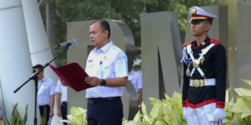 Kepala BMKG Teuku Faisal Fathani di Hari Meteorologi, Klimatologi, dan Geofisika (HMKG) ke-79 yang jatuh pada 21 Juli 2026.(Foto: Humas BMKG)