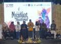 Helatan Budaya Nyanet Festival 2026 yang diselenggarakan di Lapangan Situgede, Desa Cigedug, Kecamatan Cigedug, Kabupaten Garut, Kamis (30/7/2026) malam.(Foto: Muhamad Azi Zulhakim/Diskominfo Kab. Garut)