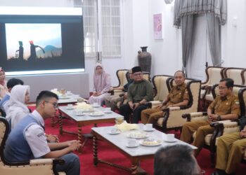 Tiga siswa Cimanggung juara lomba fotografi dan mewakili Indonesia di Higashikawa Youth Festival 2026 di Higashikawa, Hokkaido, Jepang.(Foto: Humas Pemkab Sumedang)