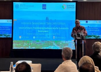 Workshop: A Regional Launch Event of UNIDO's Industrial Development Report (IDR) 2026 and Indonesia Development Talks 24th Edition di Jakarta.(Foto: Humas Kemenperin)